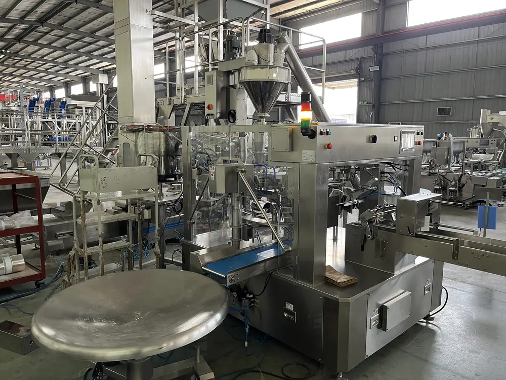 Plnění do Doypack sáčků